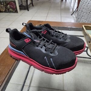 Timberland women's Black and Red Athletic Shoes (G84)